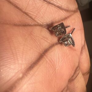 Diamond Earrings 1CT TW WHITE GOLD ❤️